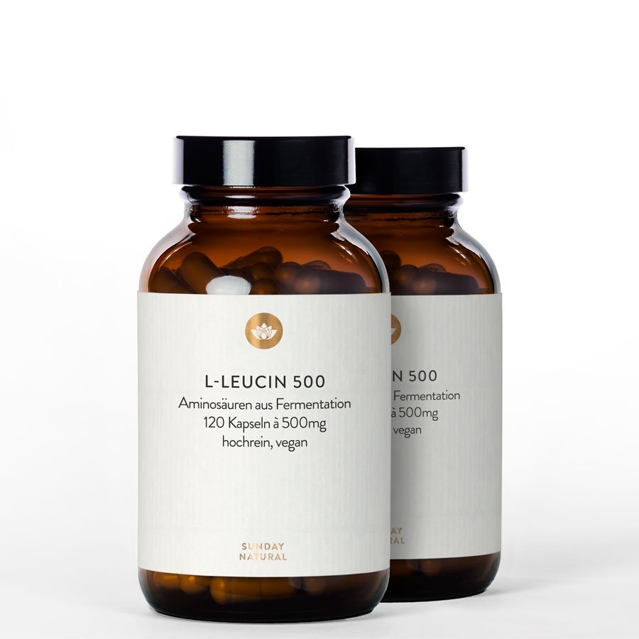 LLeucine, vegan, 2x120 gélules