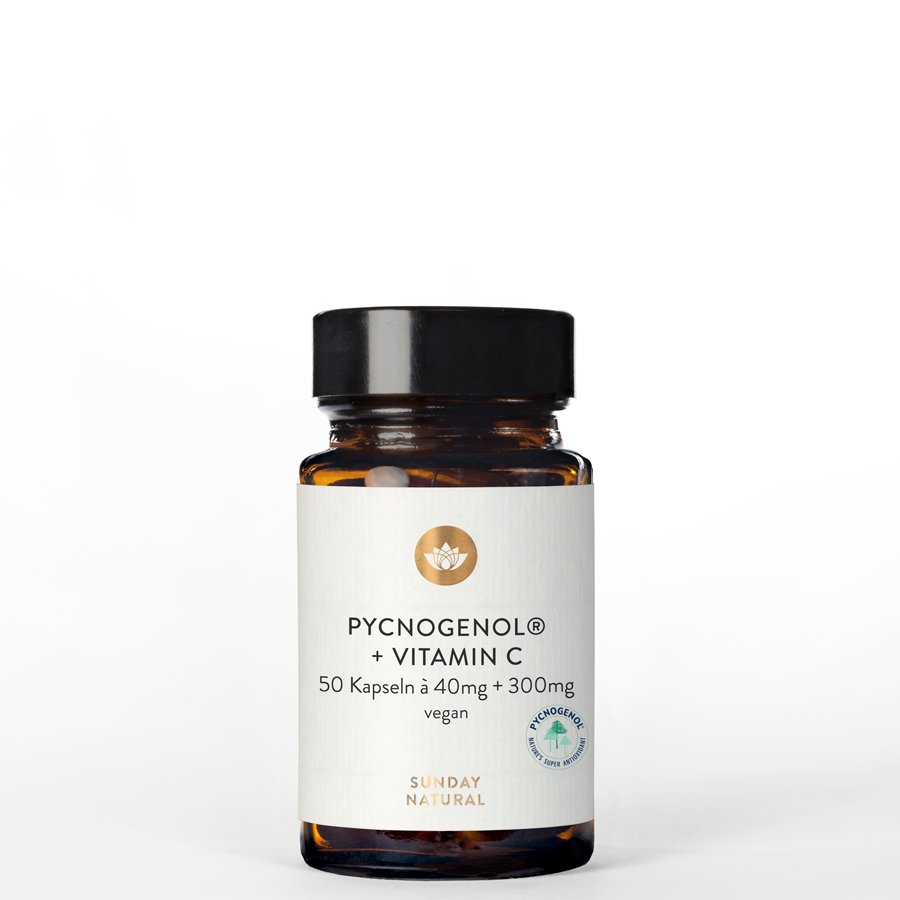 Pycnogenol ® Le véritable extrait d'Ecorce de pin français 40mg