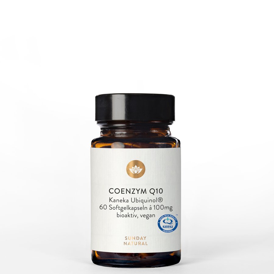 Coenzyme Q10 ubiquinol Kaneka 100mg / bioactif, vegan / 60 gélules