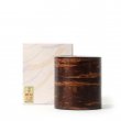 Boîte À Thé Japonaise En Écorce De Cerisier Polie, Idéale Pour Le Matcha