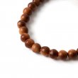 Bracelet de perles de prière en bois de santal L<br>par Yamada-Matsu