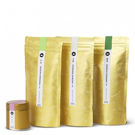 Coffret découverte de thé vert bio