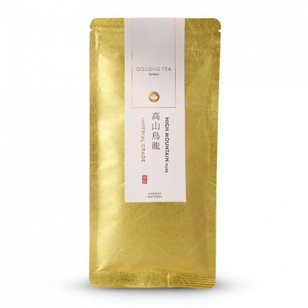 Thé Oolong Pur High Mountain Taïwan Sans Pesticides