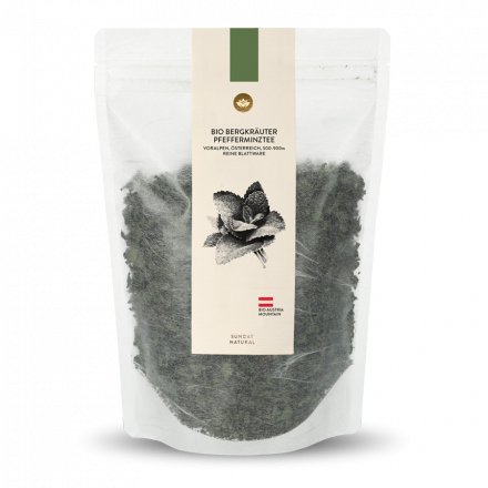 Tisane À La Menthe Poivrée Des Montagnes Bio