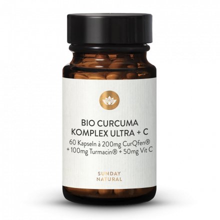 Complexe de curcuma bio Ultra + C