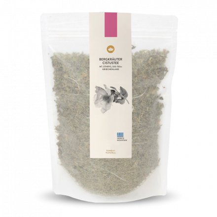 Tisane Ciste Sans Pest. Herbe de montagne
