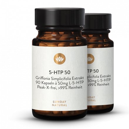 5-HTP 50 en gélules Extrait de Griffonia Simplicifolia