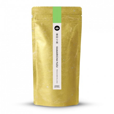 Kamairicha yuzu feuille de myrtille sans pesticides