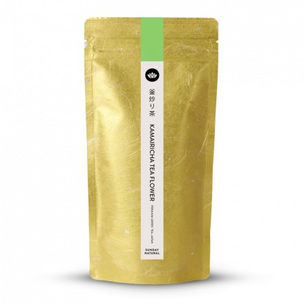 Kamairicha fleur de thé sans pesticides
