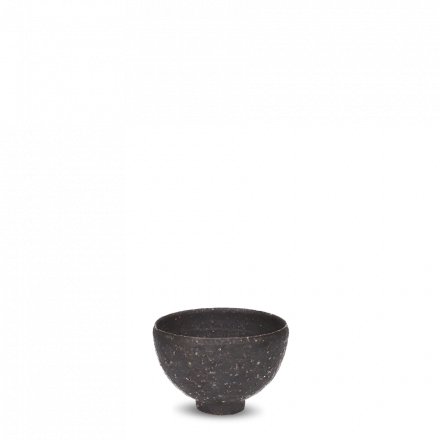 Takashi Endoh petit bol à thé Chahai noir