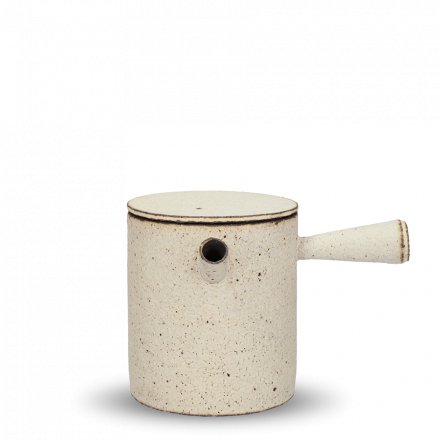 Takashi Endoh Théière japonaise blanche