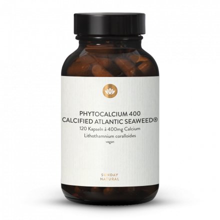 Calcium Naturel 400mg, En Gélules, Dosage Élevé