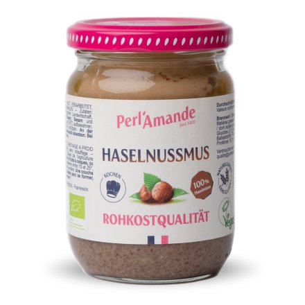 Purée de noisettes bio