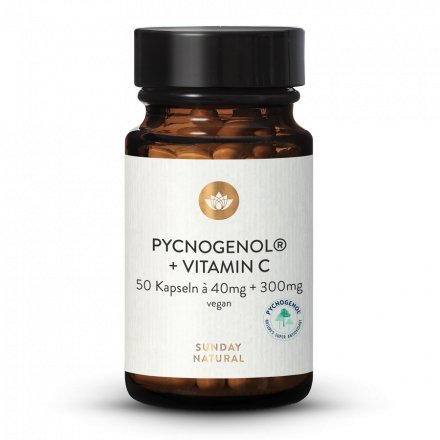 Pycnogenol® 40 + vitamine C Extrait d'écorce de pin