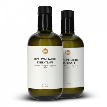 Pur jus de noni bio, pressé à froid
