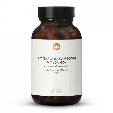 Garcinia Cambogia Bio, Dosage Élevé, 60% D'HCA