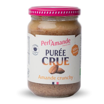 Purée d'amandes crunchy bio Perl'amande