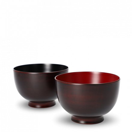 Coffret de 2 bols en bois Sakura Tame