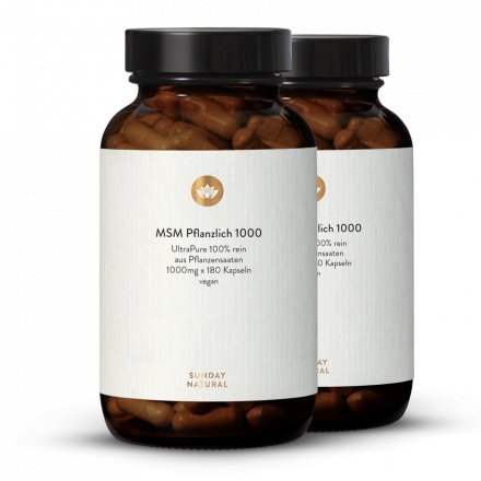 MSM Végétal Ultrapure 1000mg En Gélules
