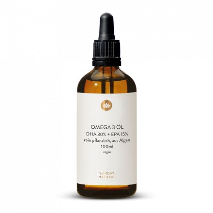 Huile oméga-3 DHA + EPA vegan