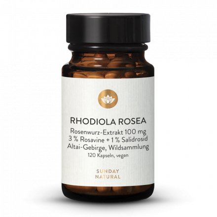 Rhodiola Rosea (Orpin Rose) 100 mg En Gélules