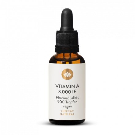 Vitamine A gouttes 3 000 UI