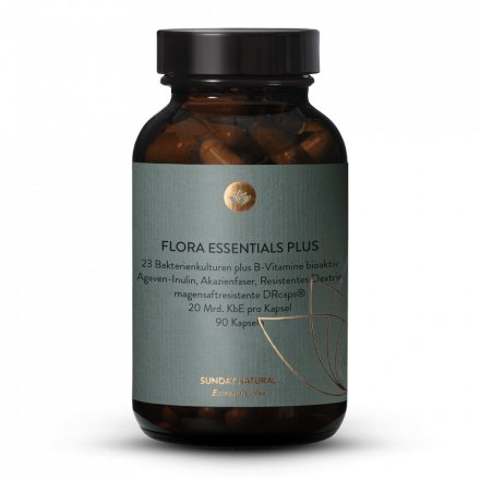 Flora Essentials Plus + Complexe De Vitamine B Bioactif + Fibres Gélules