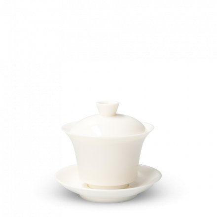 Gaiwan blanc brillant