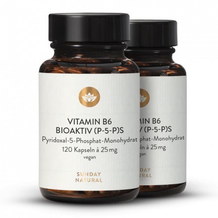 Vitamin B6 P-5-P Bioactive Dosage Élevé