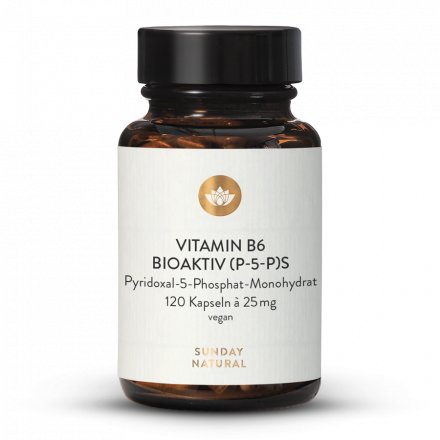 Vitamine B6 P-5-P Bioactive Dosage Élevé