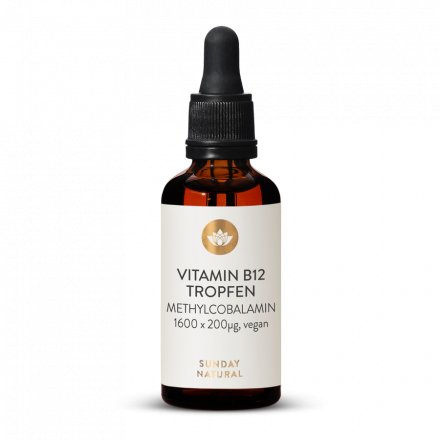 Vitamine B12 Gouttes Méthylcobalamine 200µg