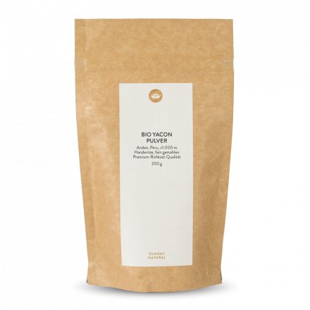 Yacon bio
En poudre