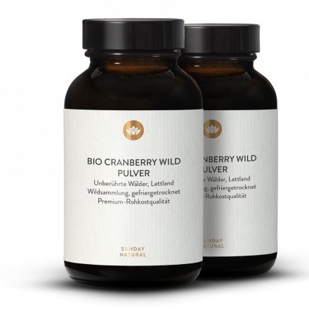 Canneberge sauvage bio en poudre