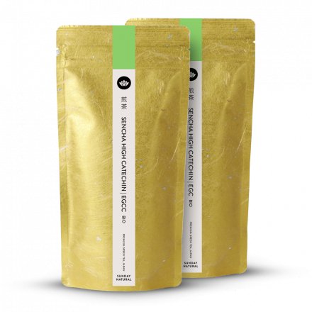 Sencha richen en catéchine | EGCG + EGCG bio Thé vert Japon