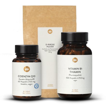Coenzyme Q10 + B1 + D-ribose