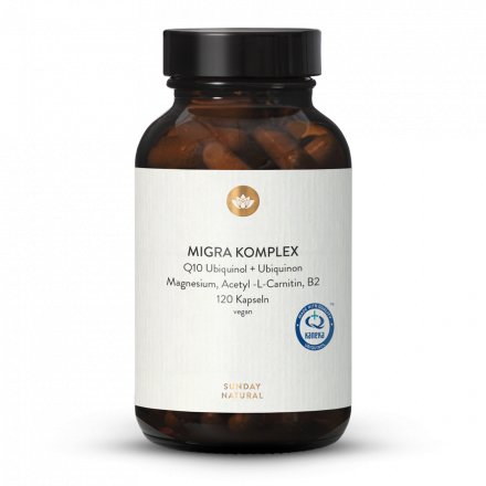 COMPLEXE MIGRA  Q10, magnésium, acétyl-L-carnitine, B2
