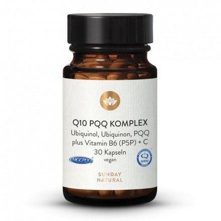 COMPLEXE Q10 PQQ  Avec B6 (P5P) + vitamine C