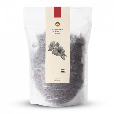 Tisane à la fleur d’hibiscus biologique