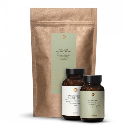 Veganlife Bioactif + Protéines + Oméga-3 Coffret