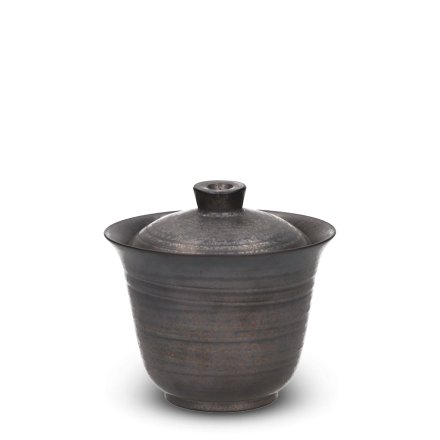 Gaiwan à glaçure métallique de Jingdezhen