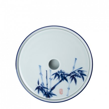 Porcelaine avec calligraphie de Jingdezhen Hu Cheng double scène, bleue & blanche