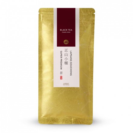 Lapsang Souchong Wu Yi Cai sans pesticides, thé noir de Chine