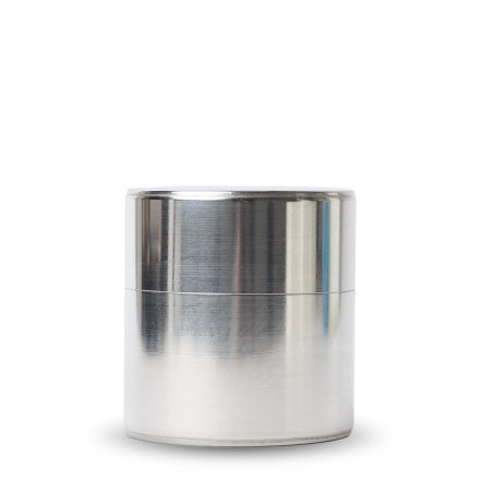 Boîte à thé Kaikado fer blanc large 120 g