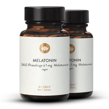Comprimés de mélatonine 1 mg