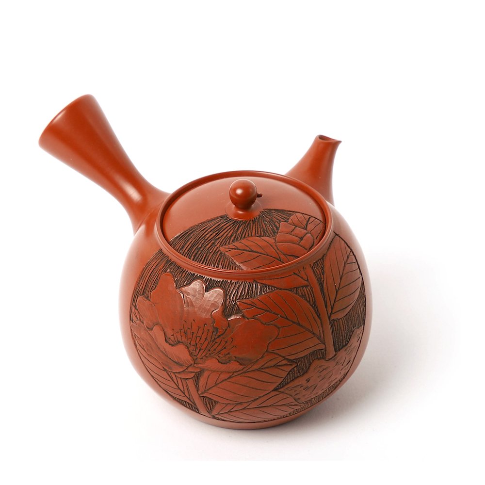 Theiere Japonaise Kyusu Tokoname Soko Botan Original Vintage 310ml Sunday Natural Theiere Japonaise Kyusu Tokoname Soko Botan Original Vintage 310ml Sunday Natural