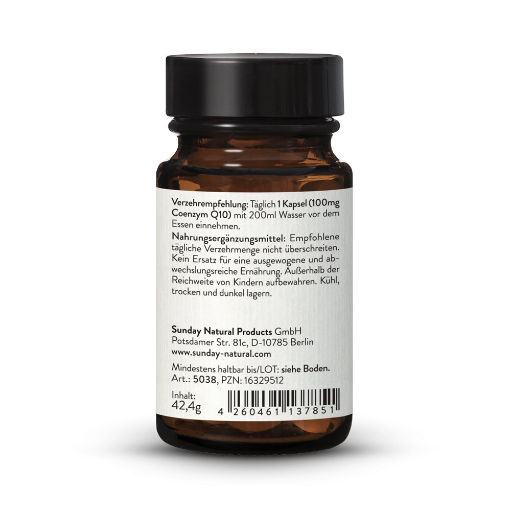 Coenzyme Q10 ubiquinol Kaneka 100mg / bioactif, vegan / 2x60 gélules