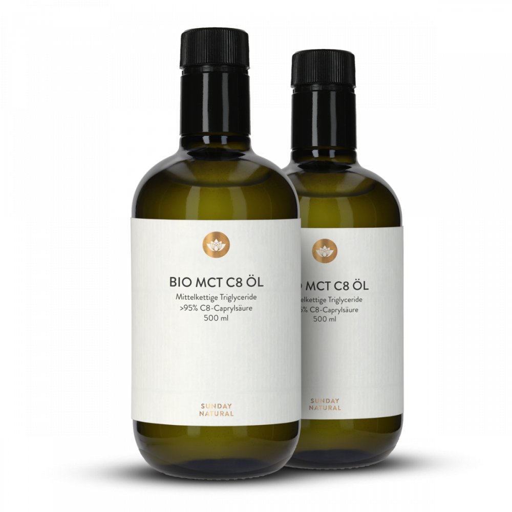 Huile MCT Vitalers – à La Noix De Coco, Acide Caprylique C8, 500 Ml, Santé Et énergie