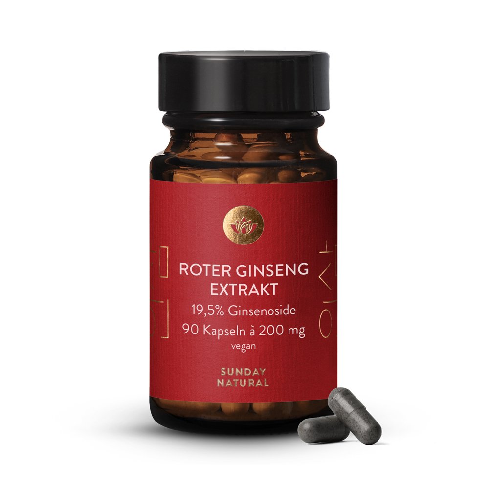Extrait De Racine De Ginseng Rouge Coréen - Capsules, Concentration Maximale, 100g, Neuf