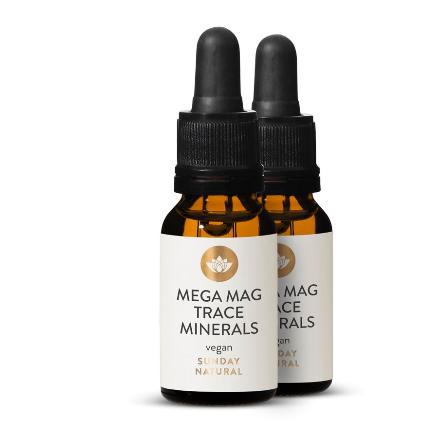 Magnésium ionique, Mega Mag Trace Minerals, gouttes, testé en