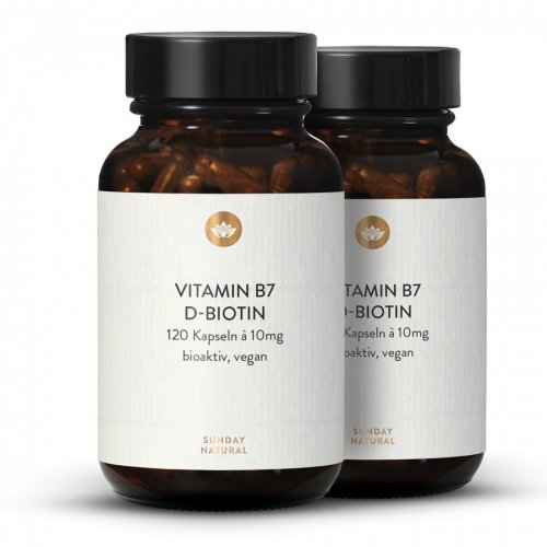Gélules De D-Biotine Dosage élevé 10 mg